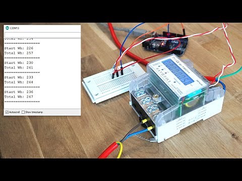 Arduino Smart Meter | Count power consumption via S0 and store it permanently in EEPROM (German)