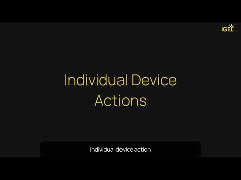 IGEL UMS Web Console Devices Page Walkthrough | Dashboard Components Explained