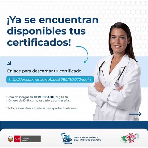 Descarga tus certificados de ENSAP fácilmente