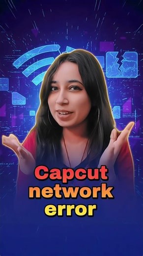 CapCut Network Error 😱 | 1 Minute Me Fix ✅ | 100% Working #shorts #ytshorts