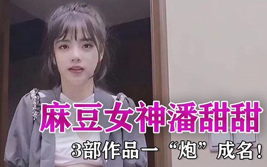 “麻豆女神”潘甜甜，三部作品获利十几万，或将面临3年刑罚！