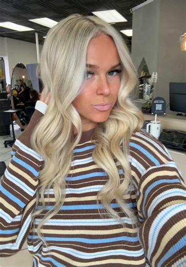 Blonde Hair Transformation: Gorgeous Extensions Reveal