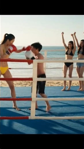 Mixed boxing86_KR. #boxing #mixedboxing #intergender #mixedfight