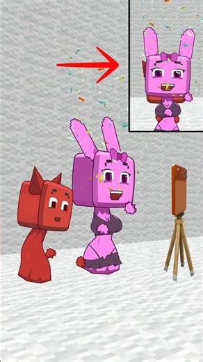 Sprunki-craft Midu Echoing Tutorial+Result 🎶✨#minecraft #animation #shorts
