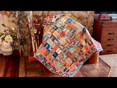 Another Scrappy (and Easy) Quilt! Perfect For Charm Squares!