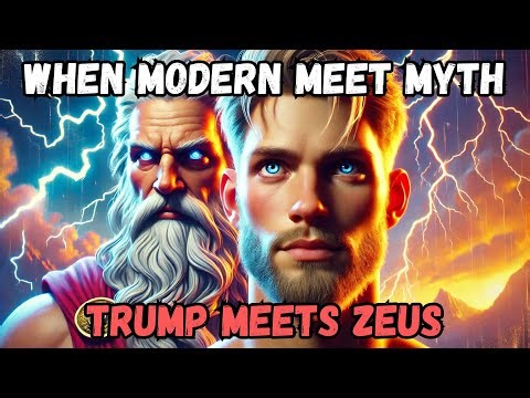 Donald Trump Meets Zeus: A Mythological Clash of Power and Ego