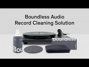 How to clean vinyl records with Boundless Audio Record Cleaning Solution