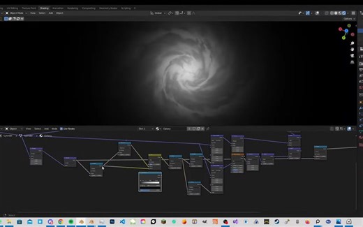 在Blender里自作星系教程