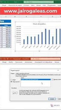 Link Excel tables and charts to PowerPoint
