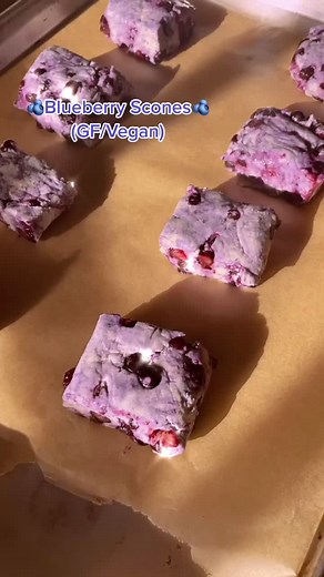 Delicious Blueberry Scones Recipe (GF/Vegan)