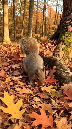 Squirrel Prepares For Winter 🐿️ | Kids Cartoon Short