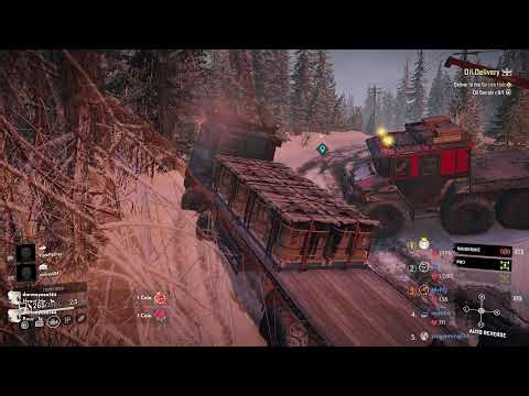 Snow Runner PS5 Gameplay