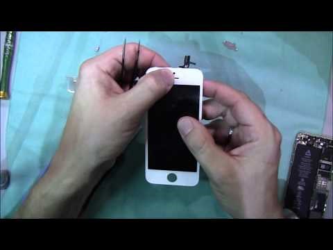 iPhone 5s Broken Screen Repair Disassemble Guide