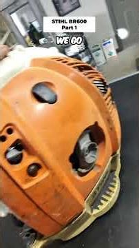 STIHL BR600 Fuel Filter & Primer Bulb Replacement | Full Repair Guide Part 1