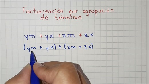 Factorización por agrupación de términos. #factorizar #factorizacion #factorización #agrupaciondeterminos #factorizacionporagrupaciondeterminos #factorcomun #factorcomún #mateaplicate | Mateaplicate