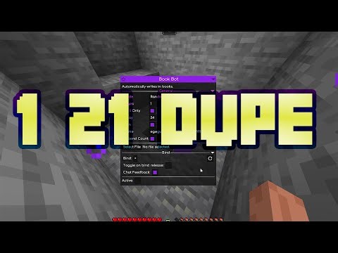 Minecraft 1.21 DUPE (100% WORKING)