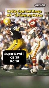 Top 20 Super Bowl Champions. Number 9: 1966 Green Bay Packers