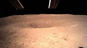 1M views · 1.1K shares | China's Chang'e-4 probe successfully landed on the far side of the Moon on January 3, 2019. This is the first ever soft-landing on this uncharted area. The probe also sent the world's first close shot of the Moon's far side through the Queqiao (Magpie Bridge) relay satellite, which is operating in the halo orbit around the second Lagrangian (L2) point of the Earth-Moon system. | CGTN | Facebook