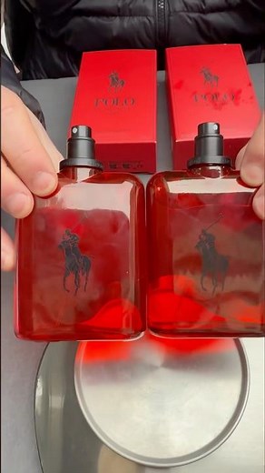 Fake vs Real Polo Ralph Lauren Red Perfume 125 ml