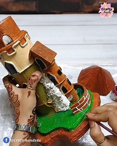 105K views · 4.8K reactions | a very beautiful cardboard tube upcycling idea at home | Crafty hands | Facebook