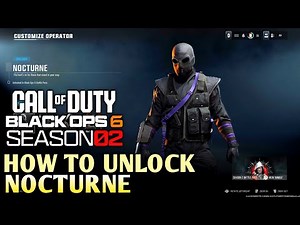 How to Unlock Nocturne BO6 Nocturne Operator Unlock BO6 | How to Get Nocturne BO6 Nocturne Unlock