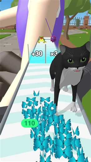 butterfly vs cat vs chicken vs frog vs boy ##insectbites #gaming #androidgames #shorts