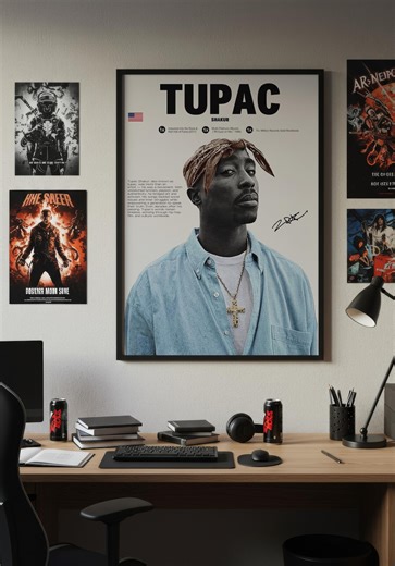 Tupac Shakur Poster: Minimalistic 2pac Poster, Tupac Wall Print, 2pac Gift, Rapper Poster, Old School Rapper Poster, Music Poster - Etsy Australia