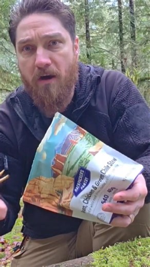 Backpacker's Pantry: Bean, Chicken, and Green Chili Stew! Freeze Dried Food.