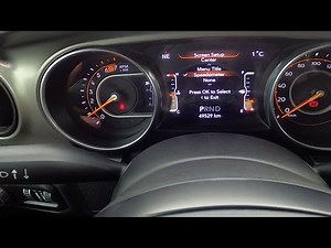 How to Find and Manage Compass Settings Jeep Wrangler IV ( 201...
