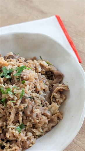 10 Minute Sukiyaki Fried Rice You’ll Want to Make on Repeat