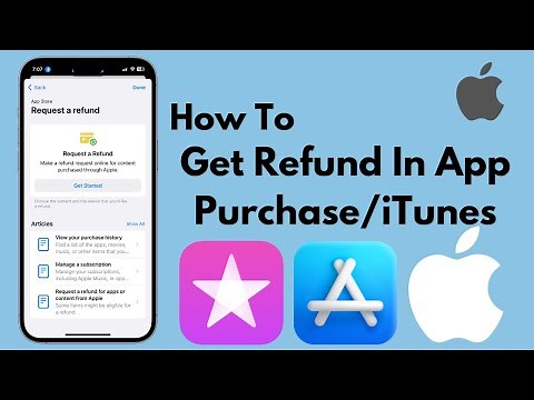 How To Get Refund Apple/iTunes Purchase | Request Refund In App Purchase