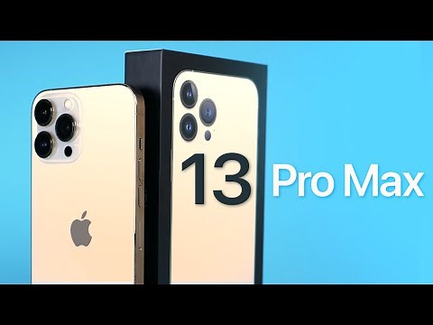 iPhone 13 Pro Max GOLD REVIEW and UNBOXING First Impressions and Camera Test