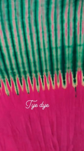 Tye Dye Process #tyedye #acrymin #fionycollection #LightAndElegant #boutique #color | Chitran-চিত্রণ
