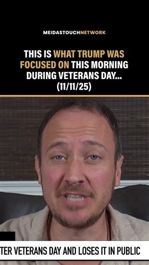 Donald Trump has spent Veterans Day attacking Barack Obama and sharing “Patriot Pin-Up” posts featuring half-naked women in flag bikinis — not a single message for veterans. Meanwhile, U.S. layoffs are surging and Christmas spending is projected to drop as Americans feel the strain of Trump’s economic chaos. A new episode of the MeidasTouch Podcast is available now anywhere you listen to podcasts. | MeidasTouch