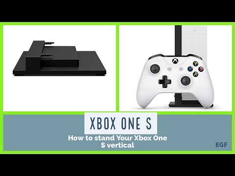 How to Stand your Xbox one S vertical.