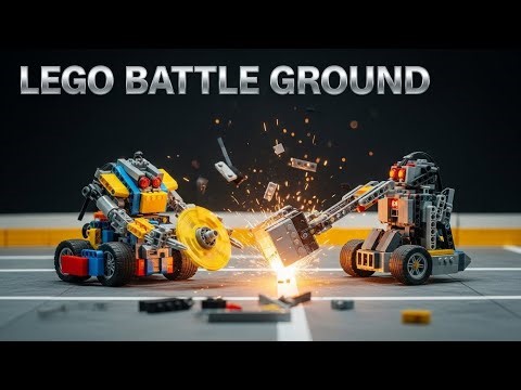 LEGO Battlebots but Stronger Than You Think!