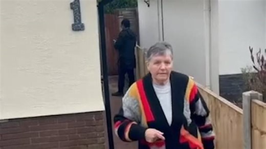 Pensioner evicted from her home after five year legal battle over 1ft strip of land