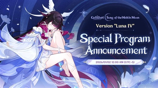 Genshin Impact Luna IV livestream date and countdown