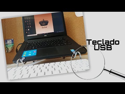 CONFIGURAR TECLADO USB NO NOTEBOOK