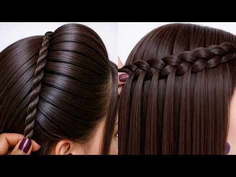 Beautiful & Simple Hairstyle Tutorial | New Hairstyle For Birthday | Hair Style Girl