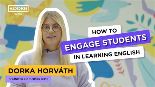 How does BOOKR Class engage students in learning English? | Storm Manson