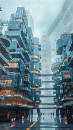 Step 498 into the Future AI Designed Industrial Architecture OSLO