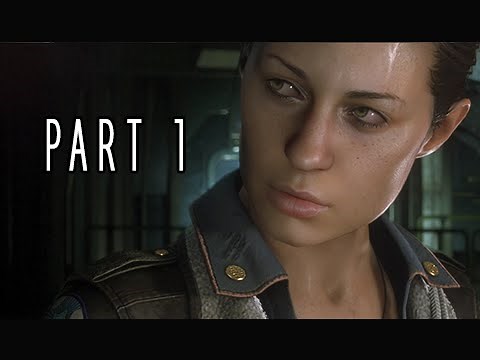 Alien Isolation Walkthrough Part 1 - Amanda Ripley (PS4 Gameplay Commentary)