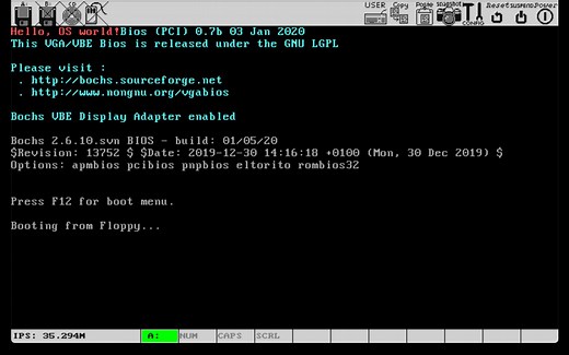 小白系列-从零学写操作系统内核-第一天-Hello,OS World！