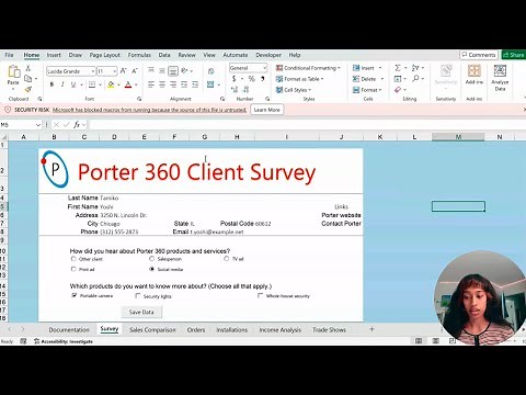 SAM Capstone Project 1a Excel Module 8-11 | Fareya Suzana