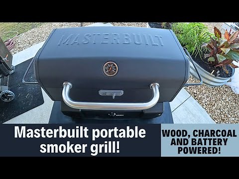 Masterbuilt MB20040522 Portable Charcoal Grill Smoker