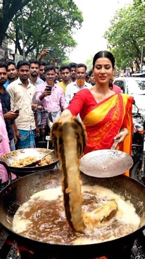 fried python spoon #food