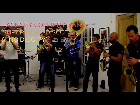 Hackney Colliery Band 'Super Hero Diso' & 'No Diggity' Live Session for Jazz FM