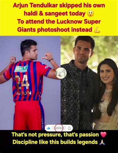 He Skipped His Own Wedding Events for IPL?! 😱🏏 Arjun Tendulkar’s Insane Dedication.#shorts #viral