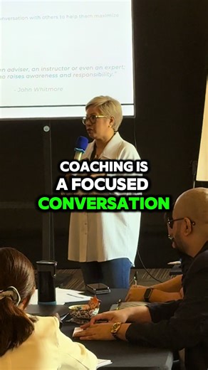 If you lead a team or run a business, this is your edge: Coaching is not just talking — it’s a focused conversation with a clear goal. 🎯🗣️ It’s not about giving advice. It’s about creating the kind of dialogue where your people walk away thinking: “I know what to do next.” 💡➡️ That’s the power of a true coaching conversation — It creates clarity, momentum, and forward action. Not someday. But today. Inside the Leadership Coaching Masterclass, you’ll learn how to lead conversations that actual